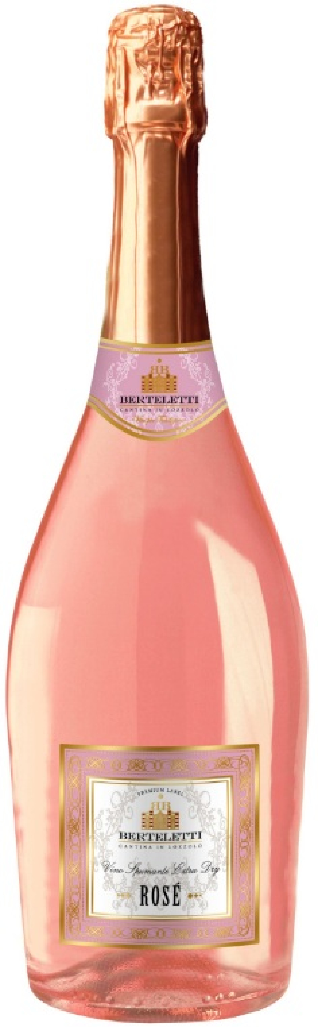 BERTELETTI Extra Dry Spumante Rosé - Der Rosato Sekt